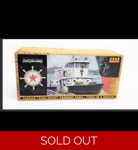 Texaco Tug Boat Die Cast - Limited Edition